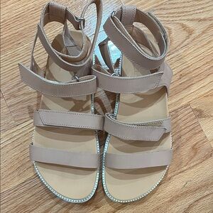 Sorel Tan Strappy Sandals